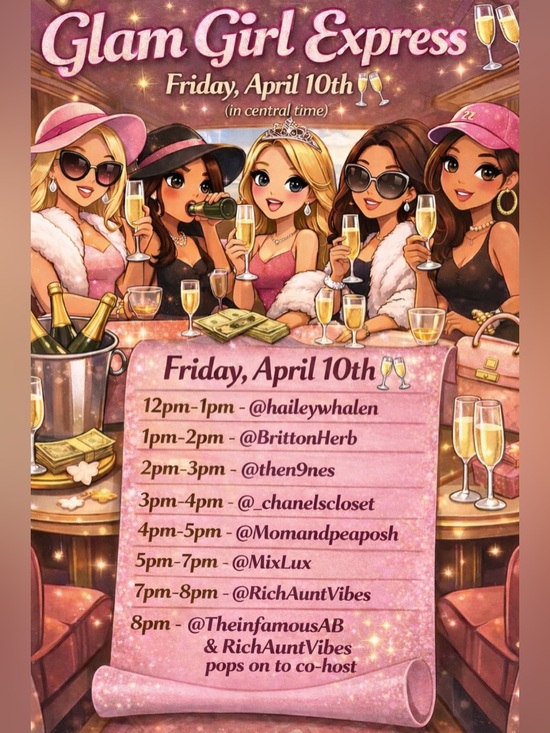 Nordstrom Dresses & Skirts - Glam Girl Express ✨
Live Show Flyer ✨